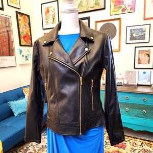 NEW Calvin Klein moto jacket